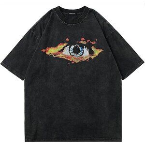 🆕Brand New - Men Black Graphic Soft Fashion T Shirts